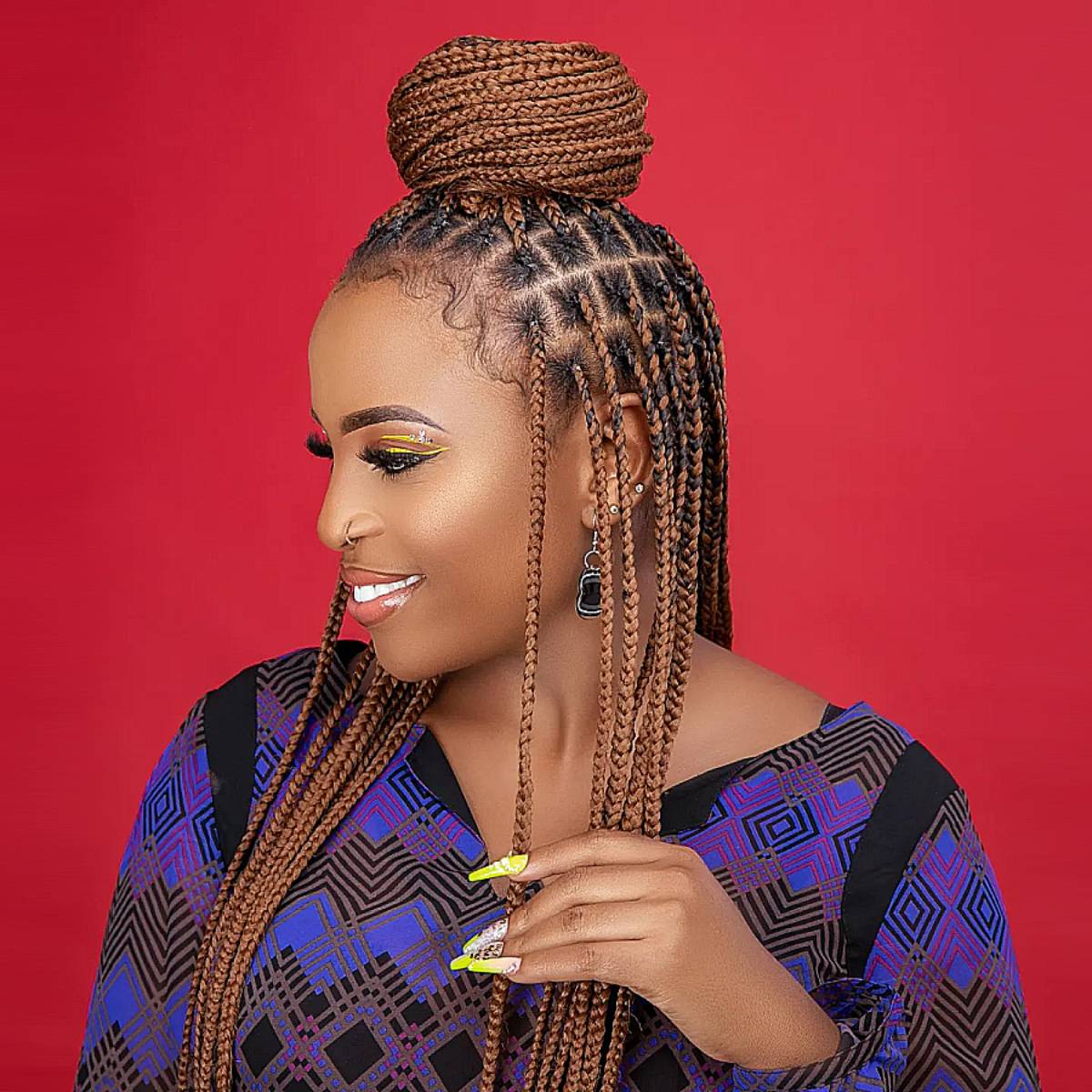 Kids knotless braids (12 & under)